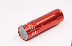 Ultraviolet Nine Lamps Money Detector Flashlight