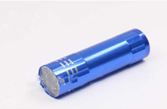 Ultraviolet Nine Lamps Money Detector Flashlight