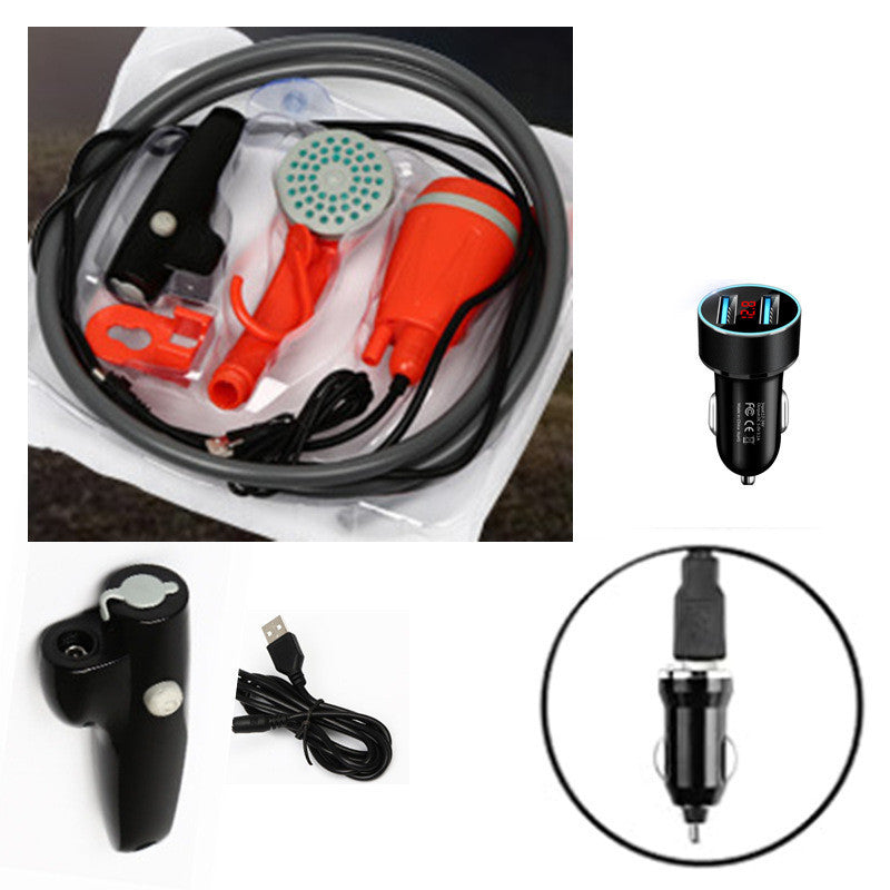 Car Shower Handheld Shower Sprayer With Usb Charging