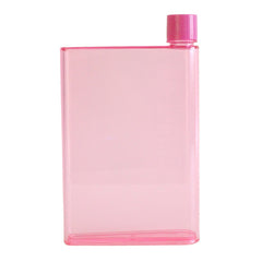 Plastic Water Cup Flat Water Bottle Plastic Bottle Cup