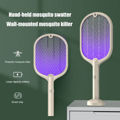 Two In One Electric Mosquito Racket Household Usb Mosquito Repeller