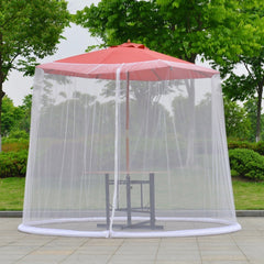 Mosquito Net Outdoor Patio Umbrella Net Cover Roman Umbrella ~ brought to you by Apex Outpost