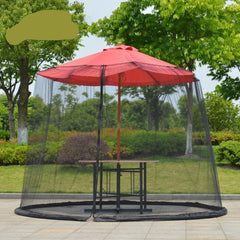 Mosquito Net Outdoor Patio Umbrella Net Cover Roman Umbrella ~ brought to you by Apex Outpost