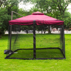 Mosquito Net Outdoor Patio Umbrella Net Cover Roman Umbrella ~ brought to you by Apex Outpost