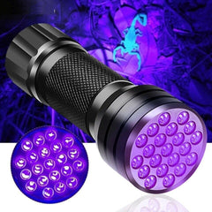 Multifunctional Counterfeit Detector UV LED Flashlight