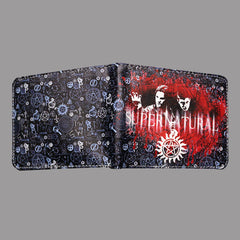 Spot Supernatural wickedness Wallet five star logo pattern for short money boys and girls' zero Purse