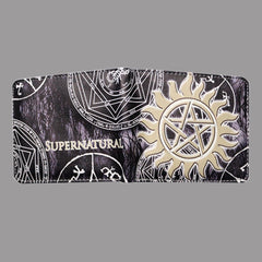 Spot Supernatural wickedness Wallet five star logo pattern for short money boys and girls' zero Purse