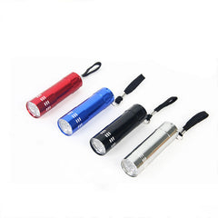 Ultraviolet Nine Lamps Money Detector Flashlight