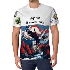 Apex Sanctuary AOP T-shirt Men's Round Neck Short Sleeve T-Shirt - Original