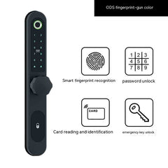 Fingerprint Lock Password Lock Key Card Electronic Lock