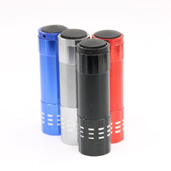 Ultraviolet Nine Lamps Money Detector Flashlight