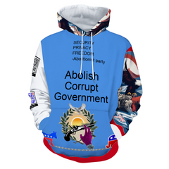 Apex Abolitionist All Over Print Plush Hoodie Motto Center