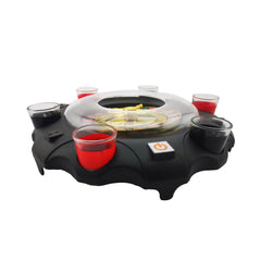 Electric Lucky Wheel Roulette Drinking Game set