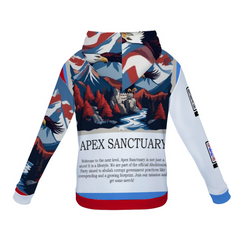 Apex Sanctuary Abolitionist All Over Print Plush Hoodie offset Moto