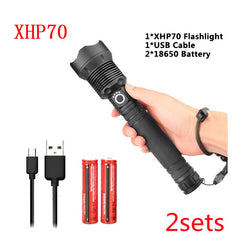 USB Charging Zoom P50 Flashlight