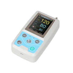 CE FDA Ambulatory Blood Pressure Monitor 24h NIBP Holter ABPM50 3 Cuffs PC Software