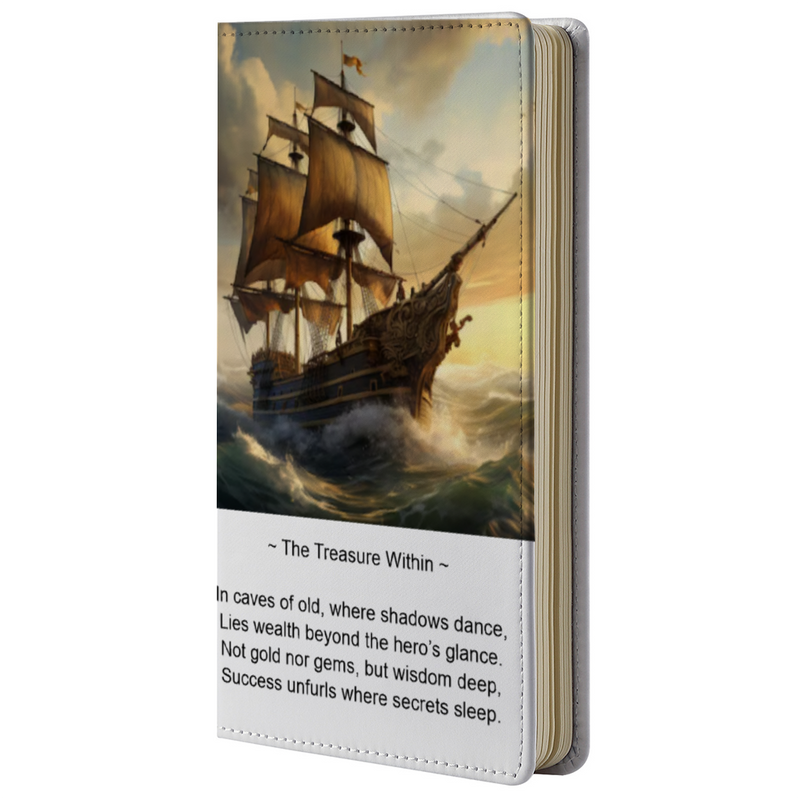 Mystery Leather Hardcover Notebook Classical A6 Notebook