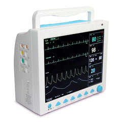 12.1 Inch ICU CCU Vital Signs Patient Monitor 6-parameter ECG RESP NIBP SPO2 TEMP PR