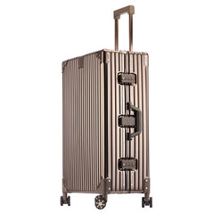 Aluminum Magnesium Alloy Luggage Large Capacity Trolley Case