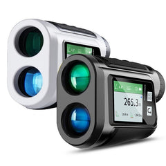 Touch Screen Golf Laser Rangefinder Telescope Voice Broadcast Height Measuring Angle