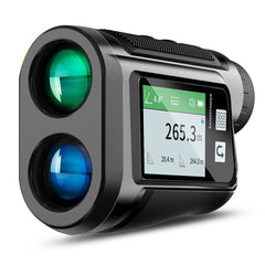 Touch Screen Golf Laser Rangefinder Telescope Voice Broadcast Height Measuring Angle